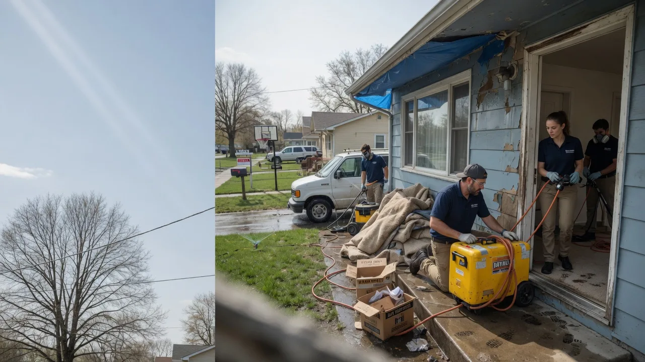 Basement Flood Cleanup in Irvine, KY near me